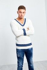 Men's V Neck Pullover Sweater