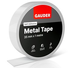 GAUDER Self-Adhesive Metal Tape | Thin Metal Strips for Magnets, Tonies® Figures