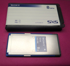 SONY 8GB SBP-8 SXS PRO Camcorder Memory Card + Case  **FREE ROYAL MAIL P&P**