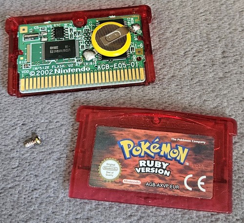 Pokémon ruby version - version, nintendo