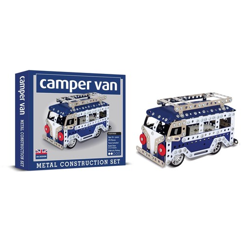 Puzzle building kit camper - building,