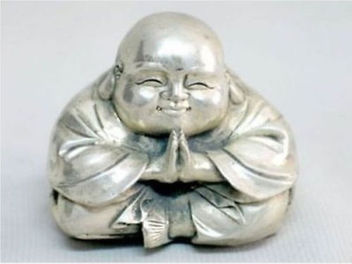 Old tibet silver sitting - silver,