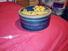 express dairy Dundee cake tin