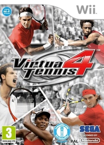 Virtua tennis pegi 3 - virtua, (wii)
