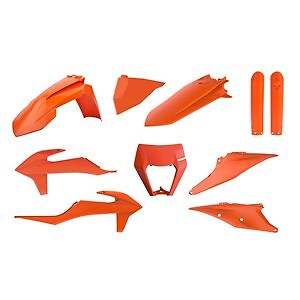 Polisport plastic kit orange - plastic,