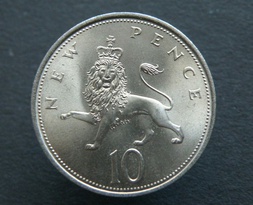 Decimal 10p ten - decimal,
