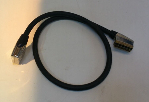 Monster cable scart lead gold - cable, lead.