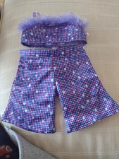 Build bear sparkly jumpsuit - sparkly,