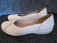 Hotter Soft Shoes Light Beige