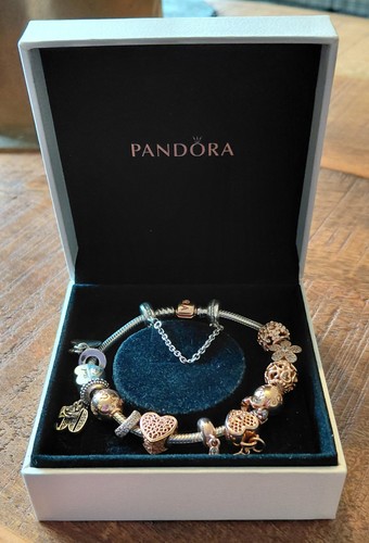 Pandora rose gold silver - pandora,
