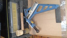 Tools job lot used, Secret floor nailer, hinge jig, hammers, axes, router bits.
