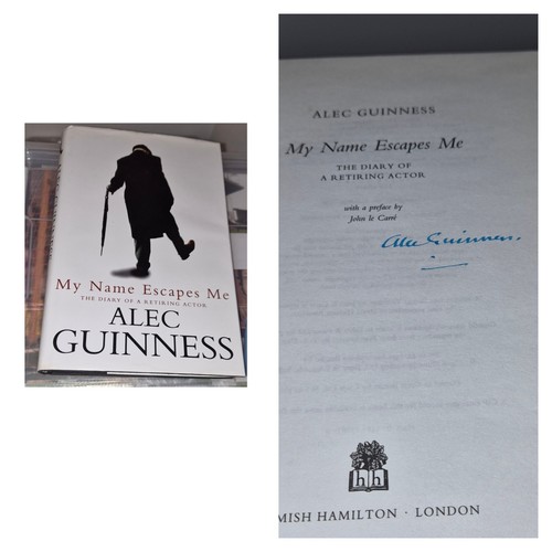 Genuine signed alec - signed, guinness
