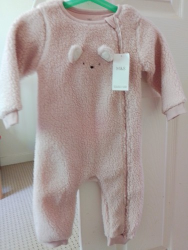 Pink mix girls fleece - pink,
