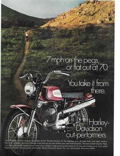 Harley davidson 125cc rapido - harley,