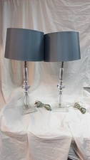 Set of 2x Laura Ashley Crystal