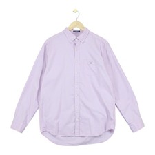 Gant Oxford Shirt Mens Size XL Purple Regular Fit Cotton