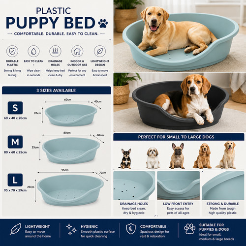 Heavy duty plastic - plastic, dog