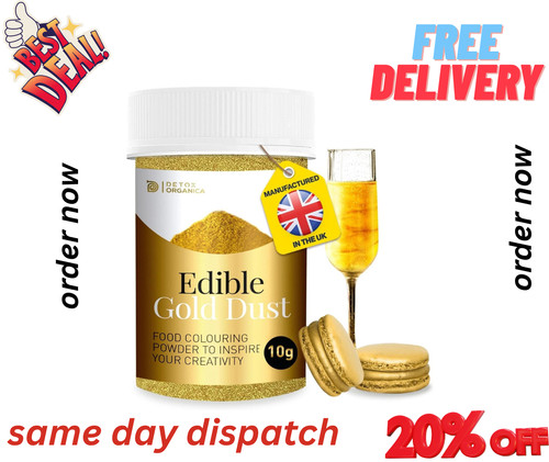 Edible gold dust for cakes - cakes, 10g