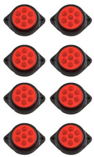 # 8 pcs Red 24V LED Rear Side