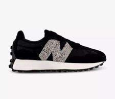 New Balance 327 Black Animal Leopard Print Ladies Women's Trainers - All sizes 
