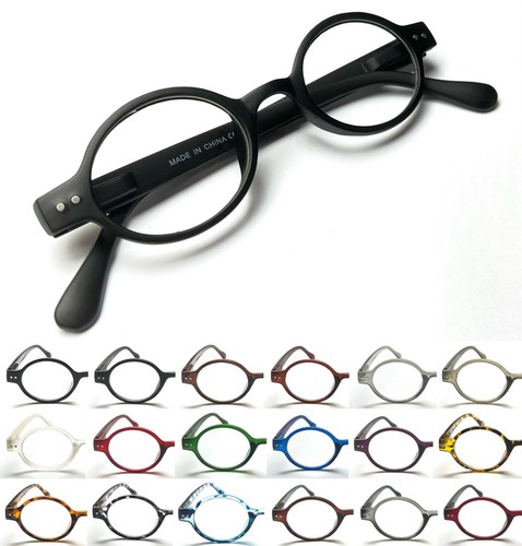 Round reading glasses - round,