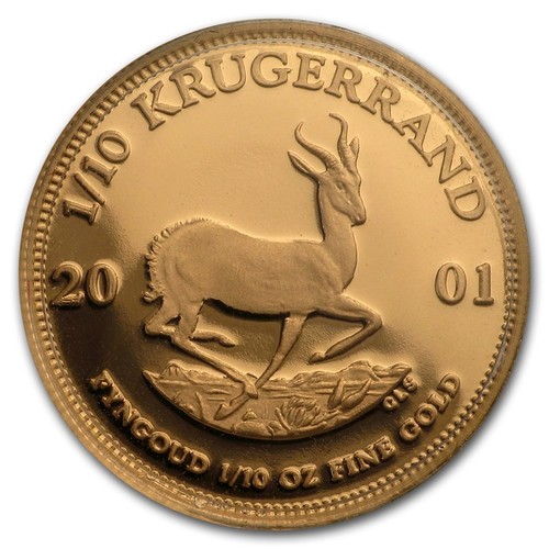 Krugerrand 2001 10oz 22ct - krugerrand,