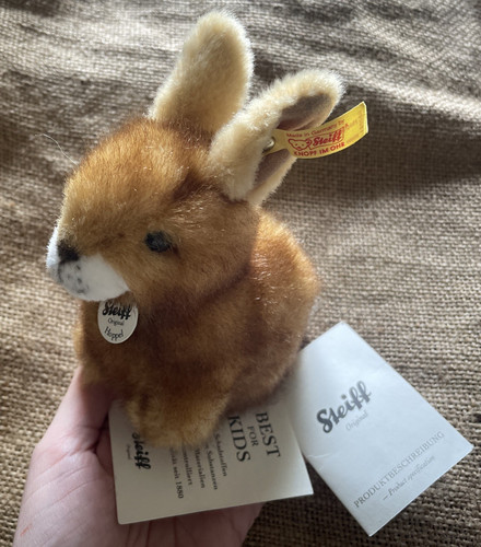 Steiff bunny rabbit hoppel - rabbit,