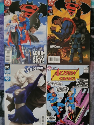 Supergirl set michael turner - supergirl, set,
