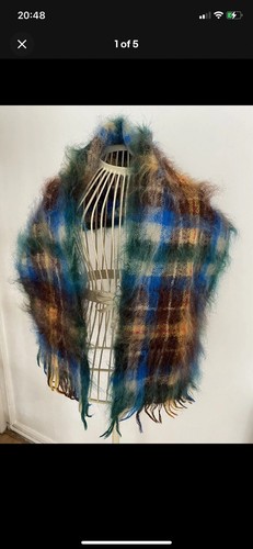 Mohair scarf vintage - scarf.,