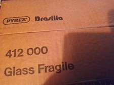 Vintage 6 Pyrex Brasilia glass