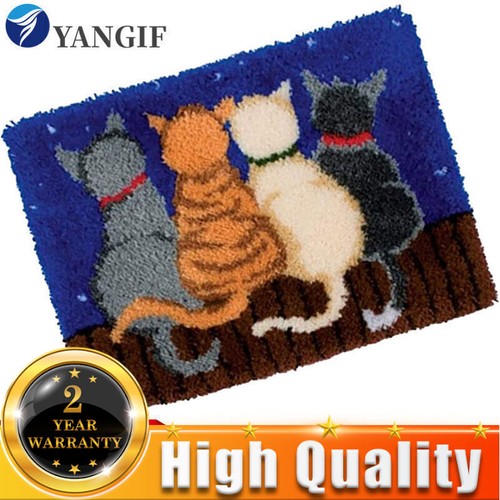Latch hook rug - rug, crochet