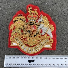 Hand Embroidered British Army