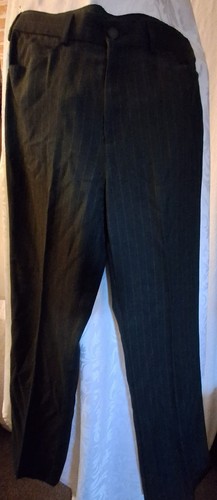 Burtons pinstriped trousers