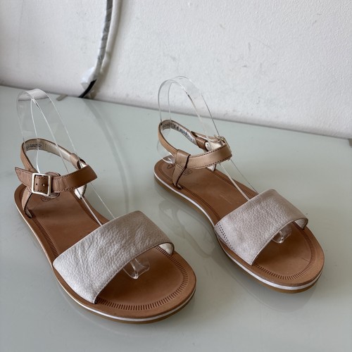 Clarks leather ankle strap - leather,