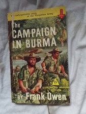 WW2 CAMPAIGN IN BURMA-CHINDITS-VGC 1957 PBK-PHOTOS- -FREE POSTAGE