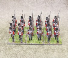 28mm Napoleonic BRITISH INFANTRY x24 Well Painted Black Powder Warlord 33690