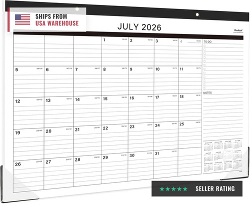 Desk calendar 2026 2027 18 - desk, 2026-2027