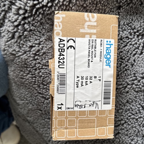 Hager rcbo adb432u b32 - rcbo, 32a
