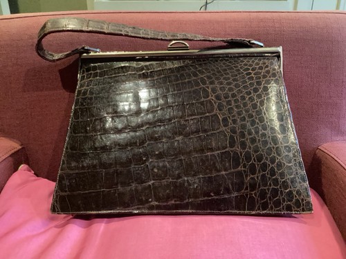 Genuine crocodile leather hand - genuine,