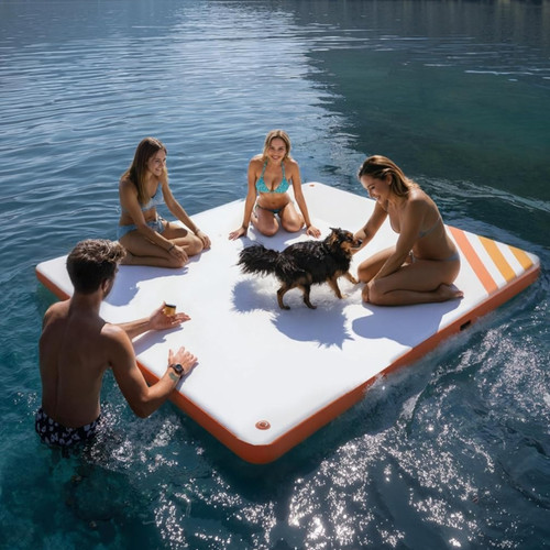 Inflatable dock pvc - dock, water