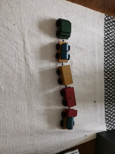 Triang wooden train - triang,