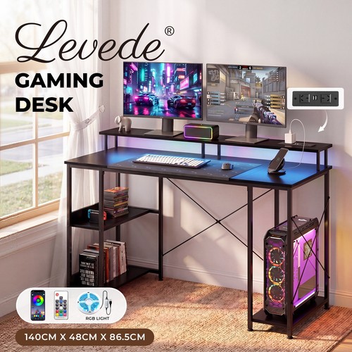 Levede gaming computer desk - computer,