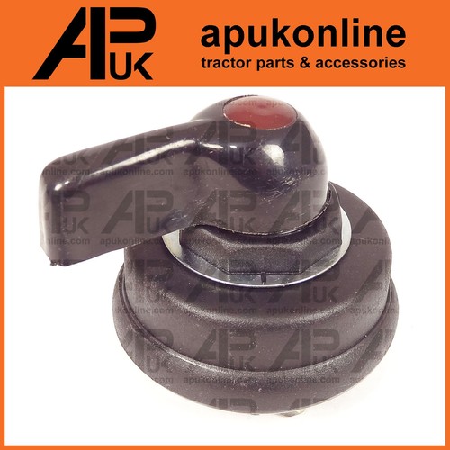 Black indicator rotary switch - black,