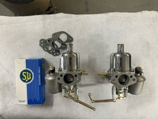 MGA H4 SU CARBURETTORS 1" 1/2 FULLY REFURBISHED CARBS AUC784  1489cc 1500cc