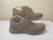Memphis One Brown Leather Shoes Trainers Size 7.5 Walking Hiking