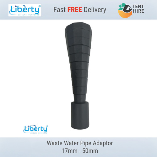 Flexi waste pipe - adaptor, fits