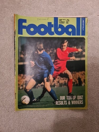 Football monthly magazine - football,