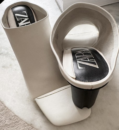 Zara new white 100 real - white,
