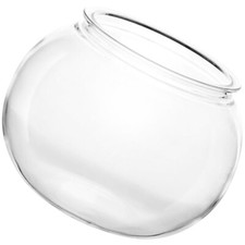 glass bubble bowl Plastic Fish