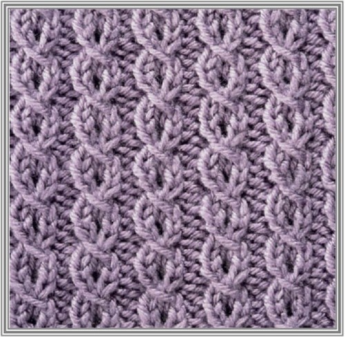 Knitting pattern mock cable - pattern,